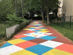 De bas etages fresque collective grésilles dijon