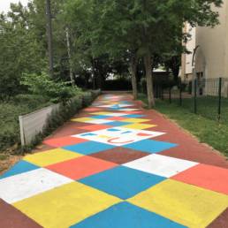 De bas etages fresque collective grésilles dijon